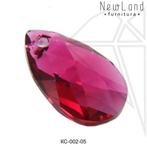 Кристаллы Сваровски капля 16х9 мм (Ruby)