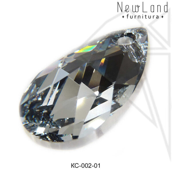 Кристаллы Сваровски капля 16х9 мм (Crystal CAL)