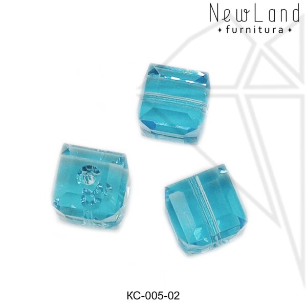 Бусина кристалл Сваровски 8 мм (Aquamarine)