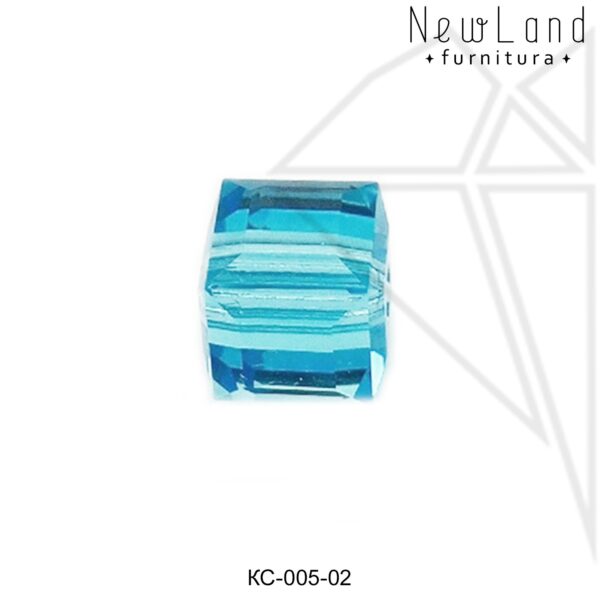 Бусина кристалл Сваровски 8 мм (Aquamarine)