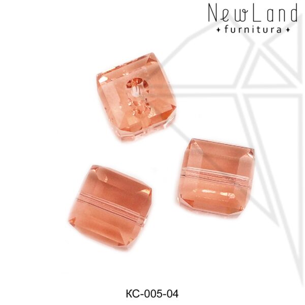 Бусина кристалл Сваровски 8 мм (Rose Peach)