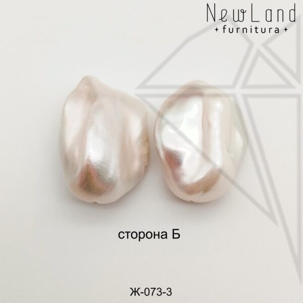 Жемчуг 1 пара №3 24х17 мм